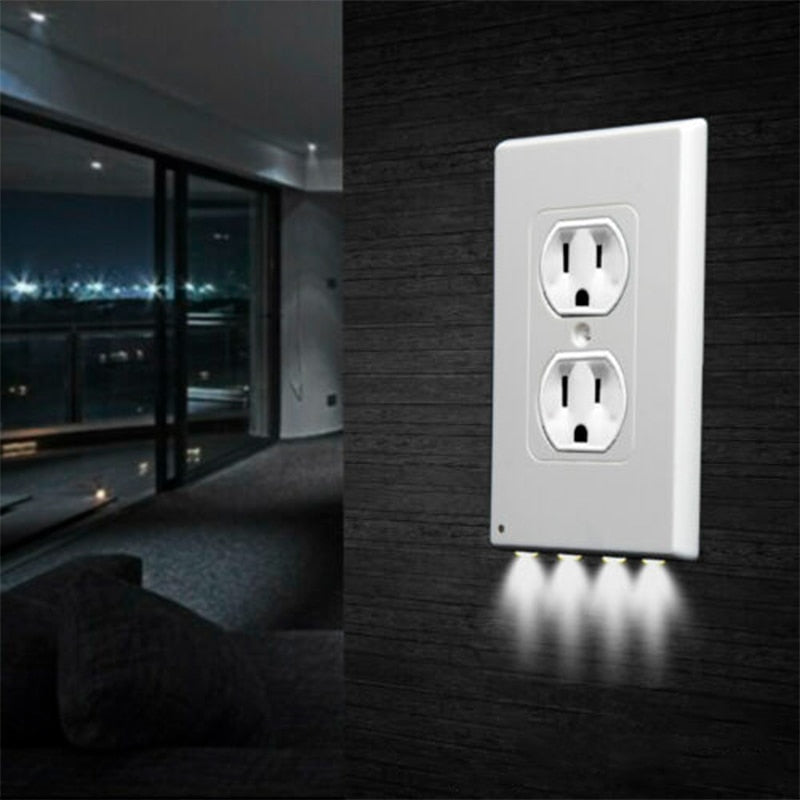 Power Guidelight - Outlet Wall Plate with LED Night Lights