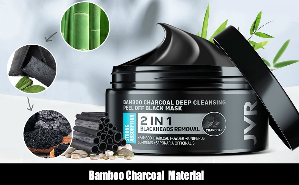 JVR Blackhead Remover Mask - Bamboo Charcoal Cleansing Mask