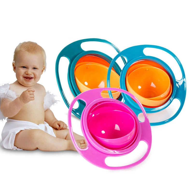 Baby Gyro Bowl™ - 360 Degrees Rotate Spill-Proof