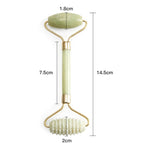 Jade Roller Anti-Aging Face Massager and Gua Sha Jade Stone