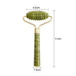 Jade Roller Anti-Aging Face Massager and Gua Sha Jade Stone