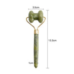 Jade Roller Anti-Aging Face Massager and Gua Sha Jade Stone