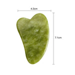 Jade Roller Anti-Aging Face Massager and Gua Sha Jade Stone