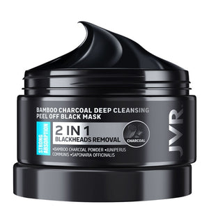 JVR Blackhead Remover Mask - Bamboo Charcoal Cleansing Mask