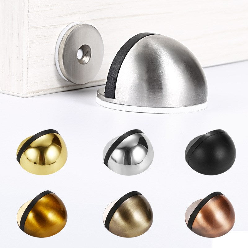 Floor Mount Stainless Steel Magnetic Door Stopper