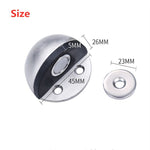 Floor Mount Stainless Steel Magnetic Door Stopper