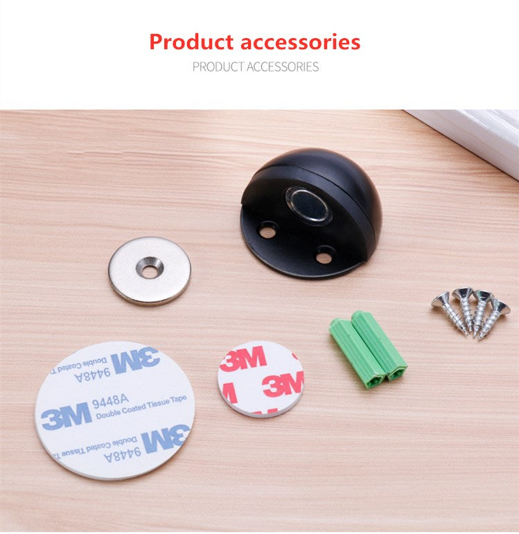 Floor Mount Stainless Steel Magnetic Door Stopper
